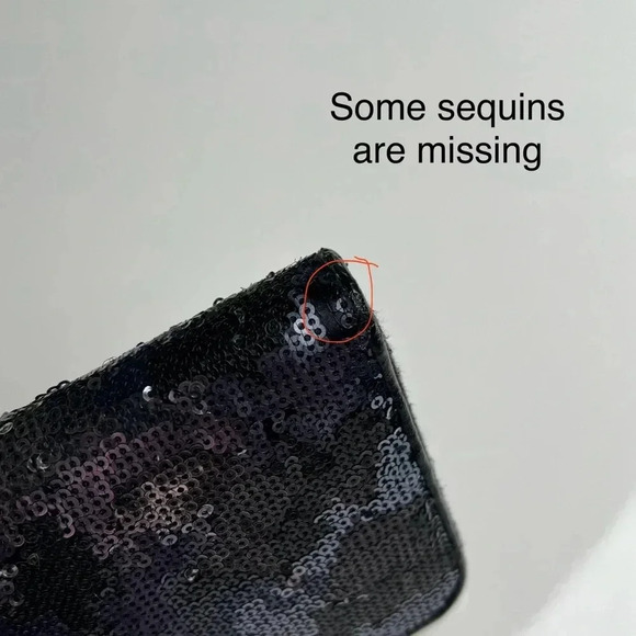 Prada Sequin Continental Long Wallet - Picture 9 of 11